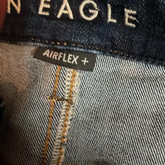 Men’s American Eagle AirFlex + Athletic Skinny Size 31 x 32 Dark Wash Jeans EUC - Picture 6 of 10